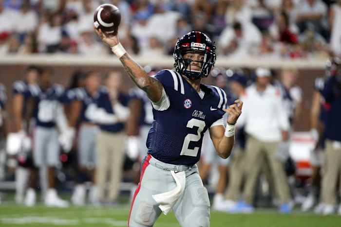 One of the more exciting quarterbacks in the nation, Matt Corral is a high-impact player for the Rebels.